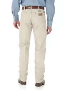 Wrangler Cowboy Cut Original Fit Jeans - Prewashed Tan - 34 Inch Leg - Picture 1 of 3