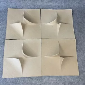 MIO V2 3D Wallpaper Brown 12" PaperForms 12 Tile Pack - Picture 1 of 11