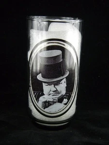 Vintage 1979 Arby's Collector Drinking Glass W. C. Fields - Picture 1 of 2