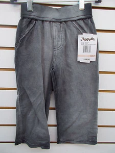 Pantalones de Sudadera para Niños Pequeños y Niños $34 - $36 Flapdoodles Negros Lavado con Ácido Talla 2T - 6 - Imagen 1 de 4