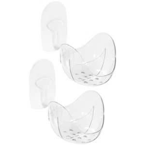 2 Stück Puderquaste Halter Kosmetik Aufbewahrungsbox Make-up Schwamm Aufbewahrung Gestelle - Bild 1 von 12