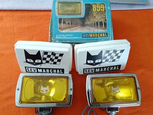 Marchal 859 GT halogen driving lights lamps yellow - Picture 1 of 11