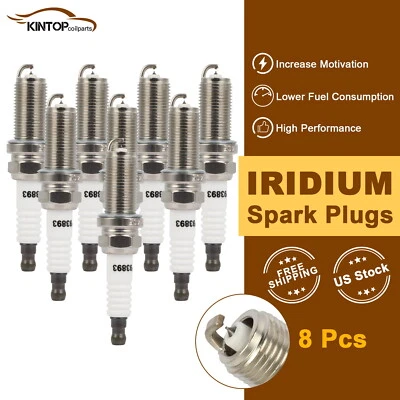 8x Iridium & Platinum Spark Plugs For Mercedes-Benz CL55 AMG 5.5L 2003-2006 Foto 1 de 4