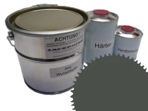 1,75 Liter Set 2K Autolack RAL 7010 Zeltgrau Acryl Glänzend Lackpoint UNI ! - Bild 1 von 1