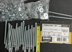 Dewalt Power Stud 3 1/4" x 1/4" 7404SD1 (100 in a box) - Picture 1 of 1