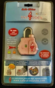 SAFE SKIES BUMERANGIT TSA GEPÄCKSCHLOSS - BRANDNEU IN PKG. - Bild 1 von 2