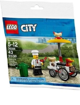 LEGO City 30356 Hot Dog Stand - NEW in Sealed Bag RETIRED - Image 1 of 2
