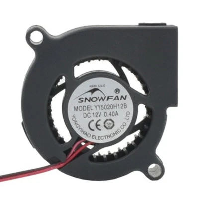YY5020H12B 12V 0.40A 5020 Turbo Fan Ball Blower Diagonal Pitch 58MM - Image 1 of 4