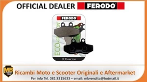 PASTIGLIE FRENO ANTERIORE MALAGUTI PASSWORD 250 2007 2008 FERODO ECO FRICTION - Imagen 1 de 2