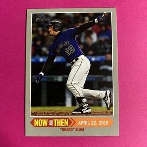 ๐ถ 2019 Topps Heritage High Number Now and Then #NT-11 Nolan Arenado Rockies - Picture 1 of 2