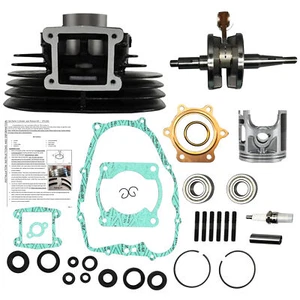 Reconstrucción de motor de manivela de cilindro de pistón para kit de sello de junta Yamaha Blaster 200 66 - Imagen 1 de 8