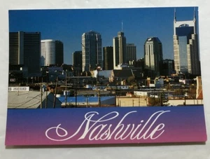 Aerial View Nashville, Tenn. Cartolina (U1) - Foto 1 di 2