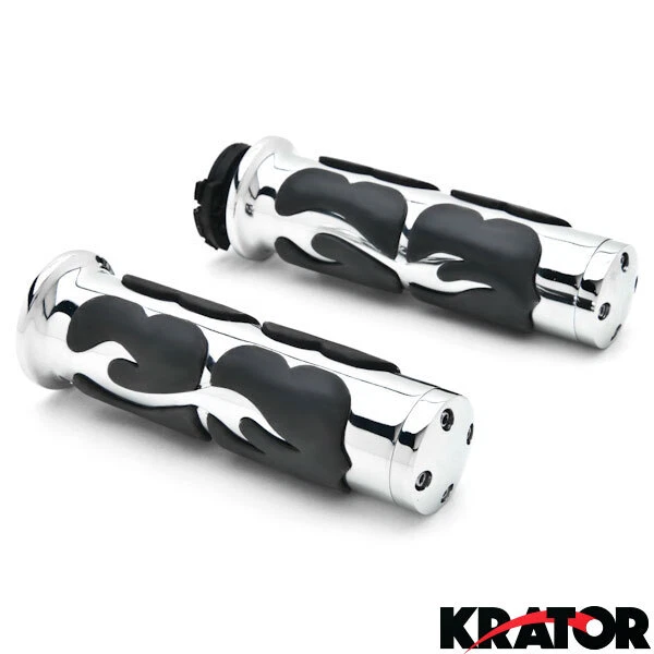 Par de empuñaduras de motocicleta de 1" para Honda Shadow Aero Phantom VLX 750 1100 Foto 1 de 4