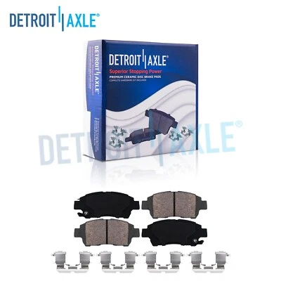 Передние первоклассные керамические тормозные колодки с комплектом оборудования для 2000 Toyota Echo FWD 1,5 л - Изображение 1 из 4