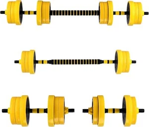 Adjustable Dumbbells Free Weight Set with Connector 2 in 1 Dumbbells Set - Picture 1 of 8