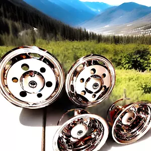 IVECO DAILY (16 inch 6 stud) Chrome Wheel Covers Trims Simulators - Picture 1 of 7