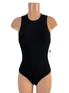 Body para mujer Forever 21 x Barneys New York tejido talla X-grande negro NUEVO - Imagen 1 de 7