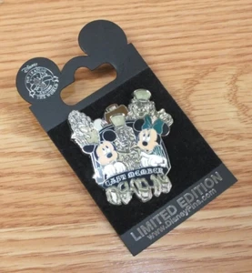Disney Cast Member Exclusive Doom Buggy Hitchhiking Ghosts Mickey Minnie Pin - Picture 1 of 4