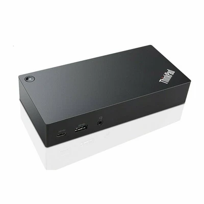 Lenovo ThinkPad USB-C UltraDock con adaptador de CA de 2 clavijas de 90 W Foto 1 de 4