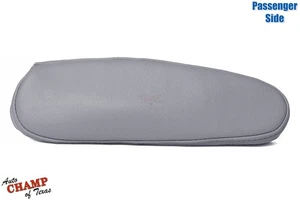 Fits 2005 Toyota Sequoia - Passenger Side GENUINE LEATHER Armrest Cover Gray - Picture 1 of 12
