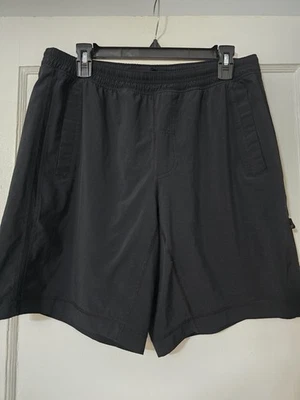 LULULEMON CORDÓN CINTURA ELÁSTICA ELÁSTICO PULL ON PANTALONES CORTOS PARA HOMBRE TALLA GRANDE Foto 1 de 4