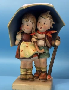 Rare Vintage Hummel #71 33 "Stormy Weather" Germany Marks - Check Out Photos - Picture 1 of 9