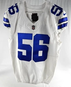 2023 Dallas Cowboys Dante Fowler #56 Game Issued White Jersey 44 DP87643 - Picture 1 of 12