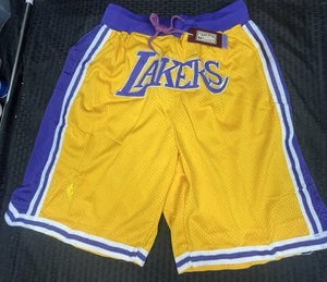 Vintage Herren Just Don Hardwood Classic 1996-1997 Los Angeles Lakers Shorts XXL - Bild 1 von 8