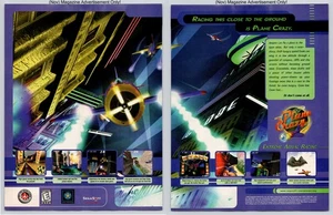 Plane Crazy SegaSoft Extreme Aerial Racing Flight 1998 2Page Advertisement - Picture 1 of 5