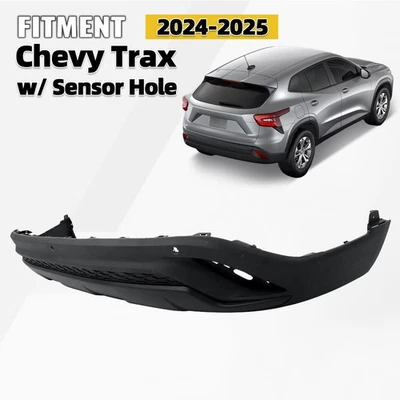 Textured Rear Bumper Cover Lower Valance For 2024-2025 Chevy Trax W/ Sensor Hole - Image 1 of 4