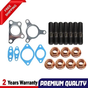 Turbo Charger Stud&Gasket Kit For Nissan Navara D40 YD25 2.5L 4-Bolt - Foto 1 di 4