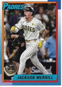 2025 Topps Series 1 - 1990 Topps Baseball Jackson Merrill #T90-64 - Picture 1 of 2
