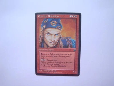 Eron the Relentless - ARTIST PROOF - Christopher Rush - UNSIGNED - MTG Homelands - Image 1 of 2