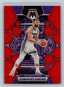2022-23 Panini Mosaic #65 Domantas Sabonis Red Wave - Picture 1 of 2