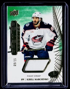 2022-23 Upper Deck Premier Kirill Marchenko Rookies Fight Strap 09/15 #127 - - Picture 1 of 2