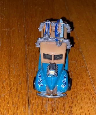 1940's Ford Woody Surf Boards Mattel 1979 Hot Wheels Garage Metal Flake Teal - Image 1 of 4