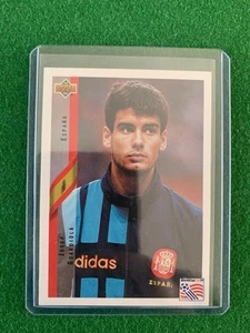 Upper Deck Josep Guardiola Spain Card World Cup USA 1994 #155 - Picture 1 of 2