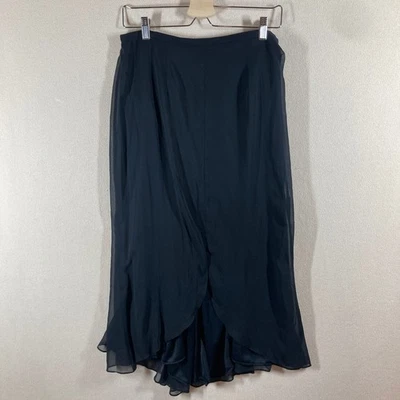 Falda sin Mangas A DRESSing Mujer Transparente Hada Grunge Med Negra Frontal Abertura Minimalista Foto 1 de 4