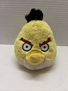Commonwealth Toys 2010 Angry Birds gelber Chuck 5 Zoll Plüschtier ohne Ton - Bild 1 von 6