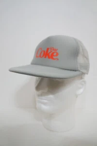 Gorra de camionero Diet Coke Snapback malla gris gorra promocional Coca Cola (A) - Imagen 1 de 9