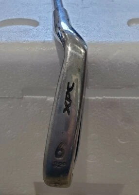 Used Ladies XPC 6 iron 32° Right Handed Sapphire Iron Stiff Flex Steel Shaft - Image 1 of 4