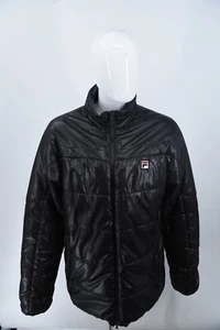 FILA Performa Black Puffer Jacket - Insulated - Mens Sz XL - Picture 1 of 11