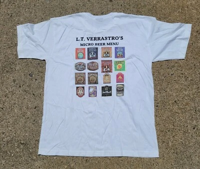 Camisa De Colección 1996 Samuel Adams Micro Cerveza Menú Bar Alcohol XL Hecha en EE. UU. Foto 1 de 4