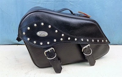 2006 Honda VTX1300R VTX 1300 H1054-1' left side River Road saddle side bag - Image 1 of 4