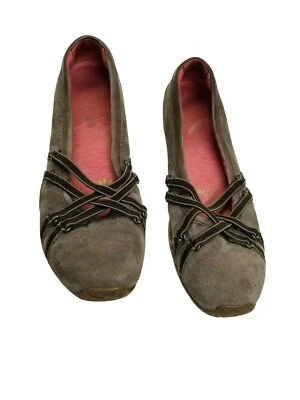 Zapatos sin cordones Columbia Kaci para mujer talla 6,5 marrón gamuza cómodos para caminar planos Foto 1 de 4