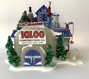 Abteilung 56 I.C. Dreams Iglu Baufirma Nordpol Weihnachten - Bild 1 von 9