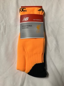orange liverpool socks