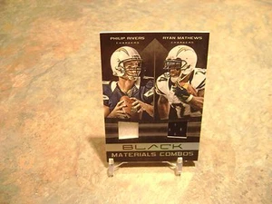 Philip Rivers/Ryan Mathews 2012 Panini Black Materials Combo Dual Jersey 11/50 - Bild 1 von 1