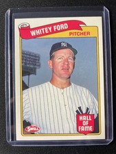 1989 Swell Baseball Greats Whitey Ford #50 Yankees!!!