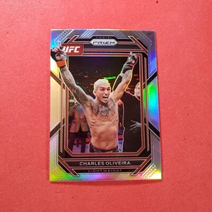 2023 Panini Prizm UFC Charles Oliveira #183 Silver Prizm - Picture 1 of 2